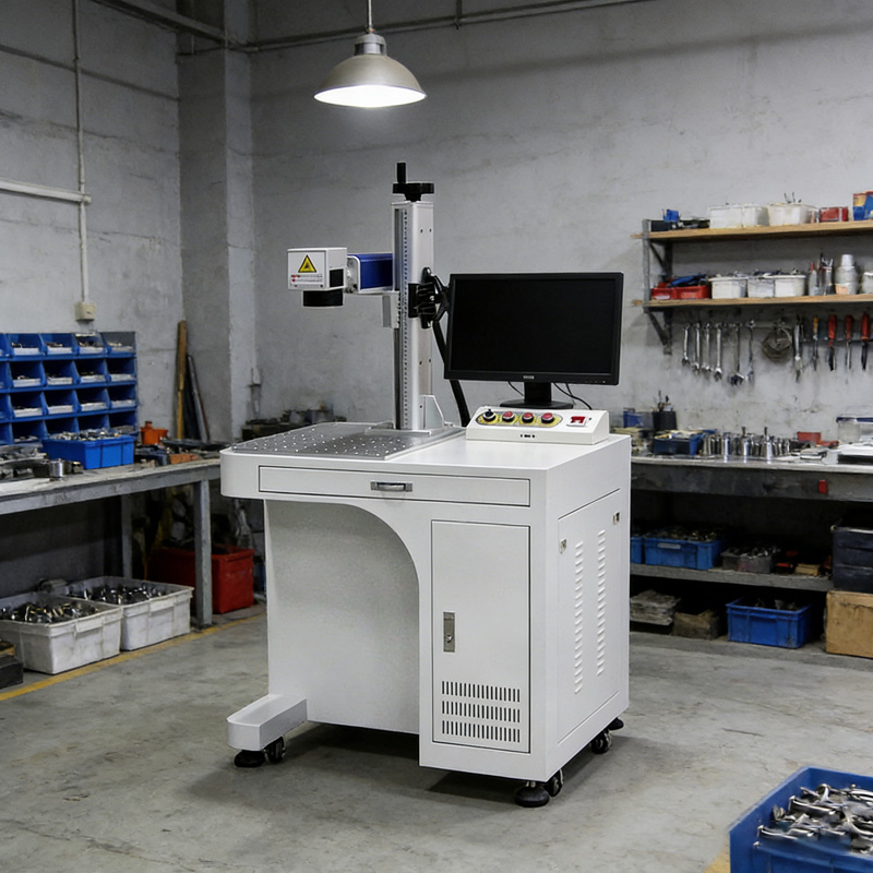 Industrial Laser Engraver For Metal - 파이버 레이저 마킹 머신 50W CNC