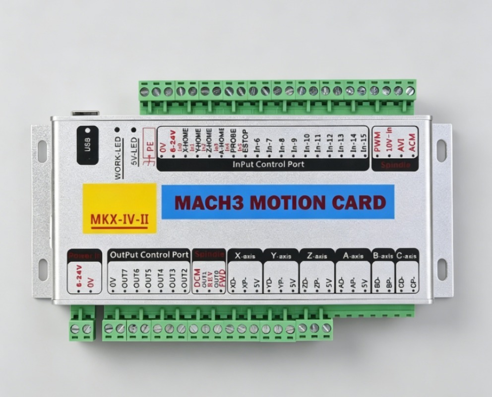 Breakout Board Mach3 - MK4-IV 4축 USB 모션 카드 2MHz
