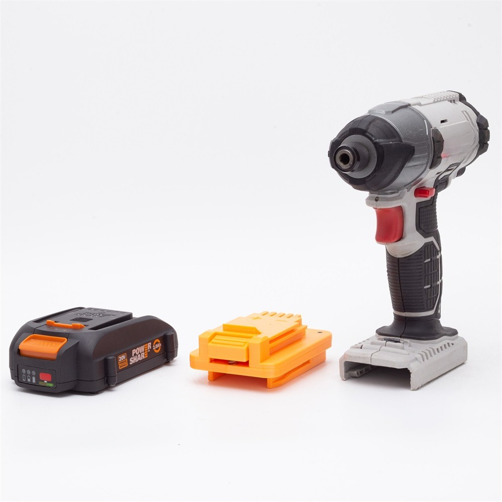 Black+Decker Tool 20V Max - Worx 20v 6핀 배터리 변환기 어댑터-포터