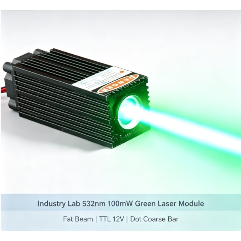 Industrial Laser Engraver For Metal - 산업 실험실용 실용적인 팻 빔 532nm