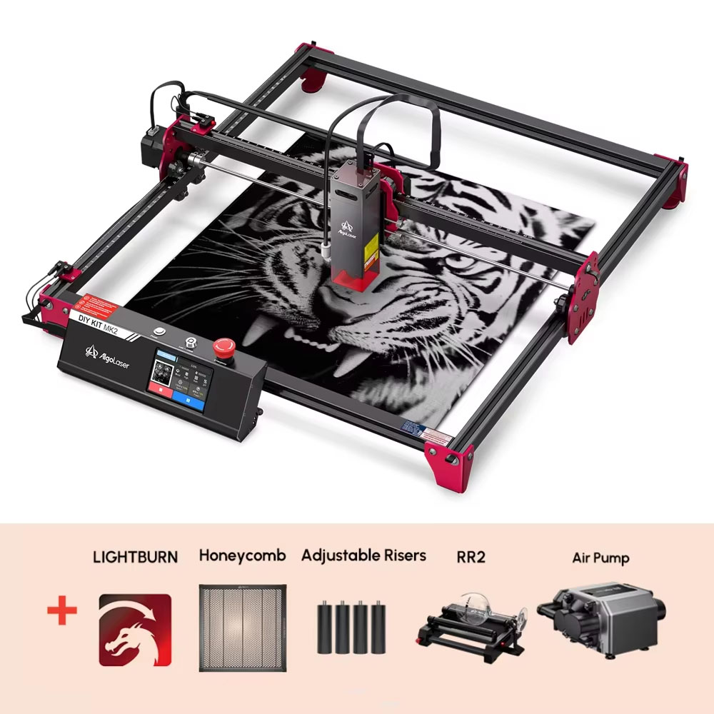 Industrial Laser Equipment - 알골레이저 DIY 키트 MK2 40*43cm CNC