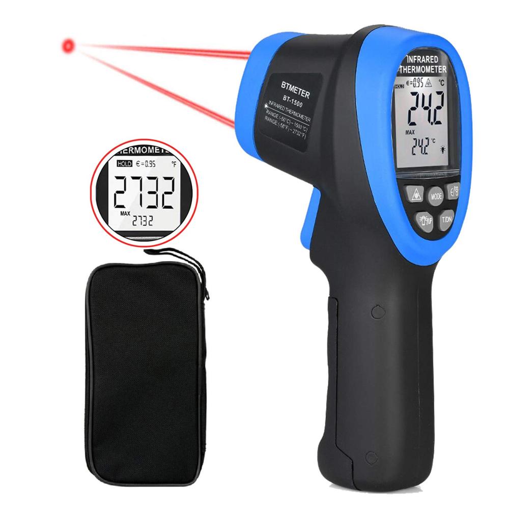 레이저 온도계 건 고온계, 적외선 온도계, 디지털 IR - Industrial Laser Temperature Gun 리뷰 및 가격
