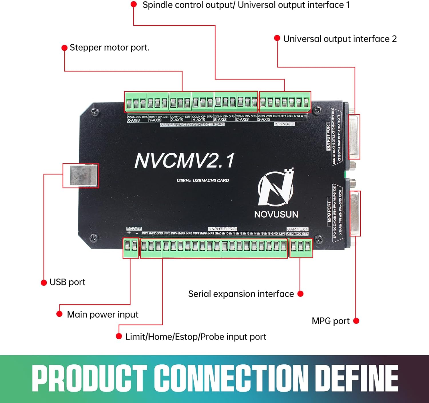 스텝퍼 모터 모션 제어 카드 브레이크아웃 보드, USB - Breakout Board Mach3 리뷰 및 가격