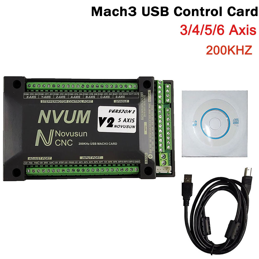 NVUM Mach3 USB 카드 200KHz CNC 라 - Breakout Board Mach3 리뷰 및 가격