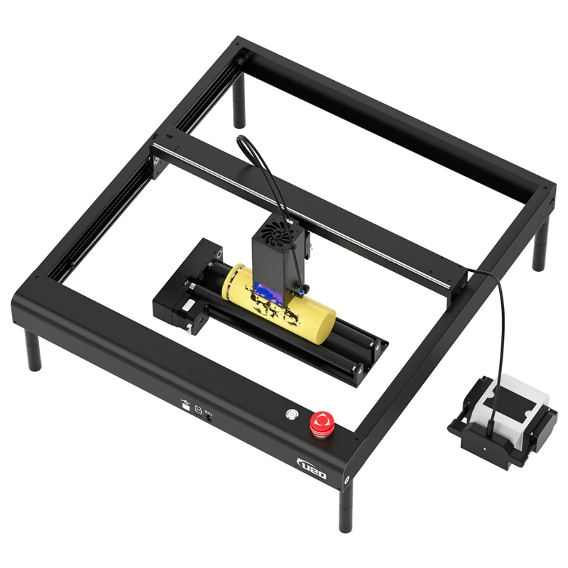 20W 레이저 조각기 U20 레이저 조각 및 절단기 공 - Air Assist Pump Laser 리뷰 및 가격
