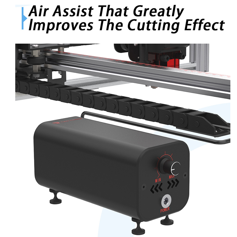 에어 어시스트 고속 에어 펌프 레이저 조각기 TTS-5 - Air Assist Pump Laser 리뷰 및 가격