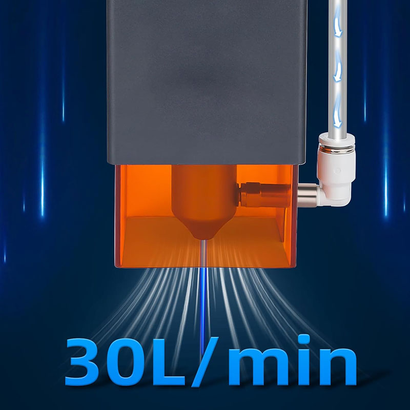 CNC 30L/Min 레이저 공기 보조 펌프 레이저 절 - Air Assist Pump Laser 리뷰 및 가격