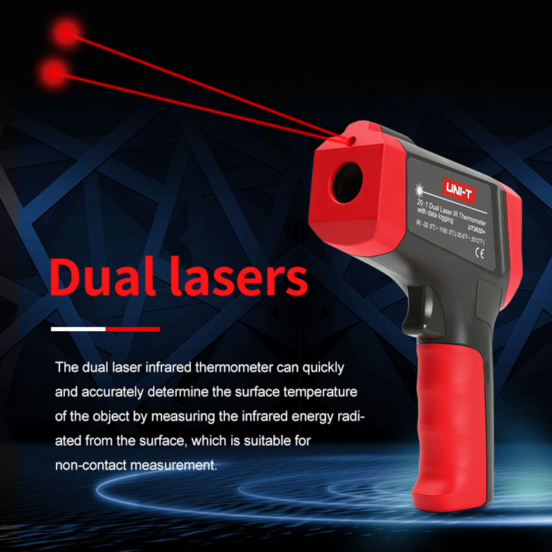 UNI-T 디지털 적외선 온도계 UT303D + 산업용 - Industrial Laser Temperature Gun 리뷰 및 가격