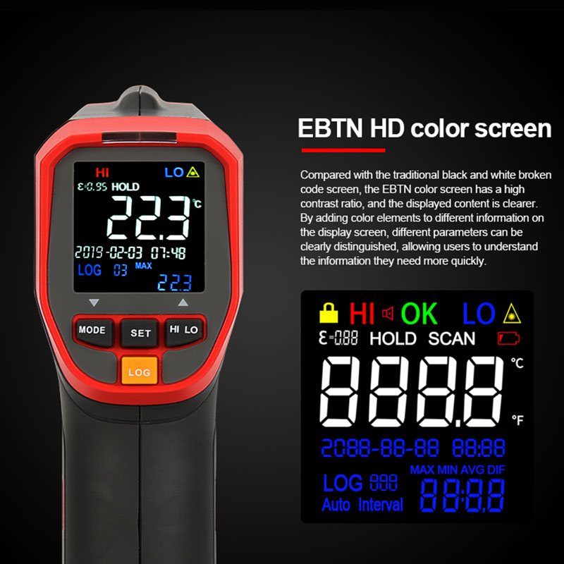 UNI-T 디지털 적외선 온도계 UT303D + 산업용 - Industrial Laser Temperature Gun 리뷰 및 가격