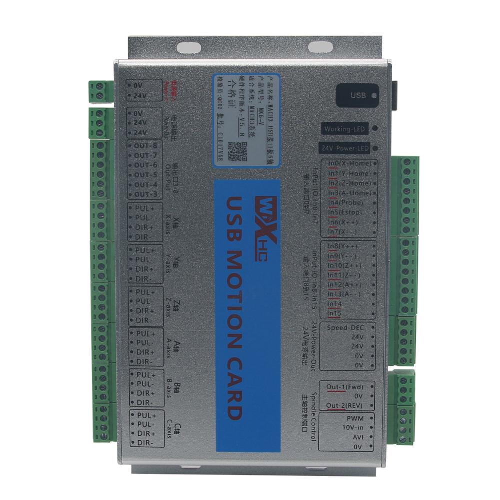 업그레이드된 Mach3 2MHz MK6-V 6축 모션  - Breakout Board Mach3 리뷰 및 가격