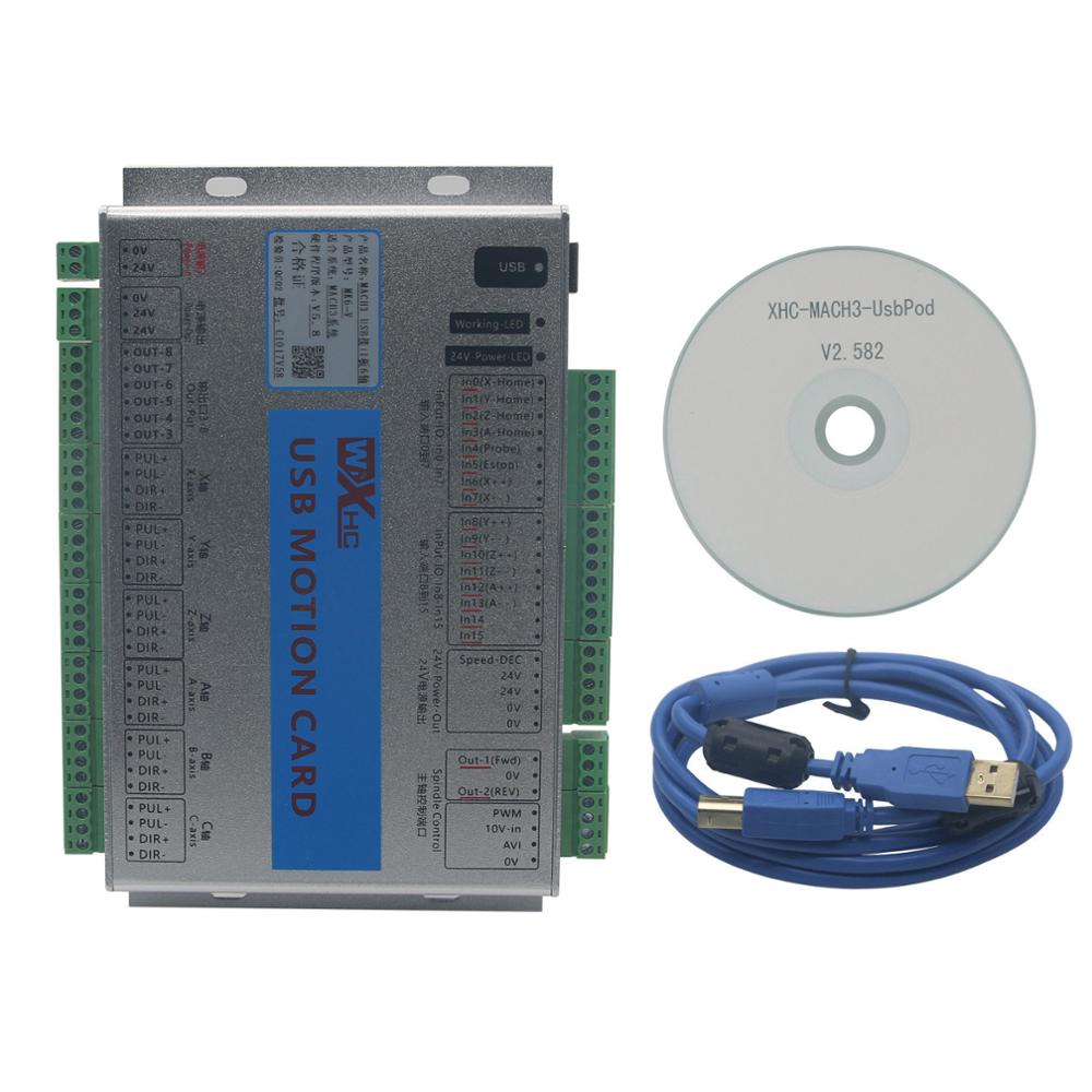 업그레이드된 Mach3 2MHz MK6-V 6축 모션  - Breakout Board Mach3 리뷰 및 가격