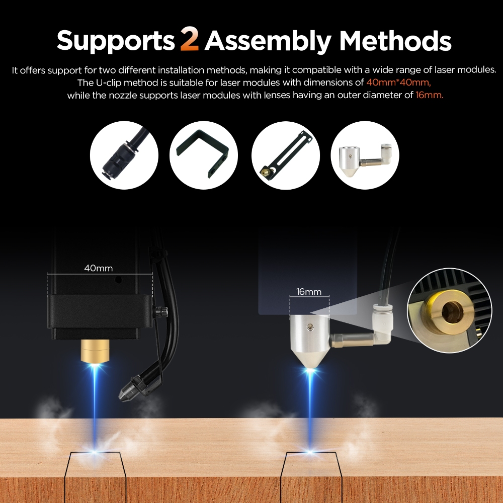 ACMER C4 레이저 에어 어시스트 펌프 CNC 레이 - Air Assist Pump Laser 리뷰 및 가격