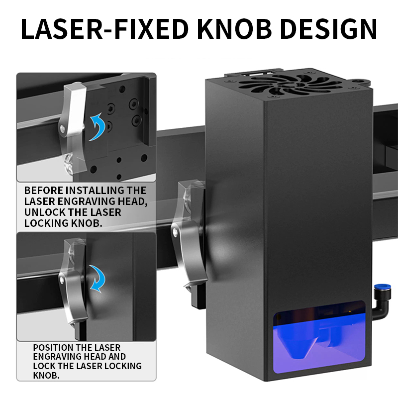 20W 레이저 조각기 U20 레이저 조각 및 절단기 눈 - Air Assist Pump Laser 리뷰 및 가격