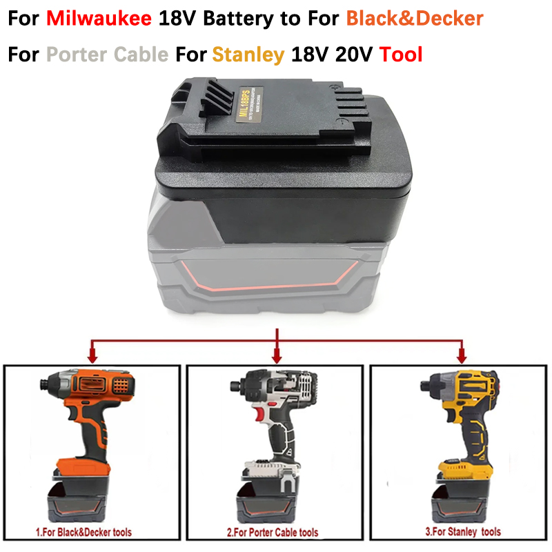 밀워키 M 18 18V 리튬 이온 배터리 어댑터, 블랙 - Black+Decker Tool 20V Max 리뷰 및 가격