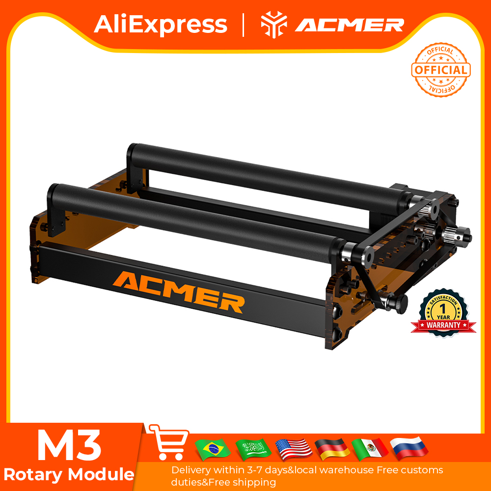 ACMER M3 레이저 로터리 롤러 360 °   레이 - Industrial Laser Equipment 리뷰 및 가격
