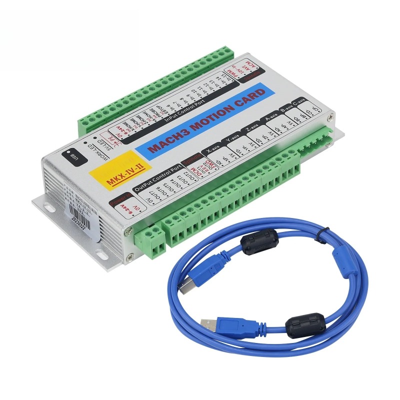 MK4-IV 4축 USB 모션 카드 2MHz Mach3 - Breakout Board Mach3 리뷰 및 가격