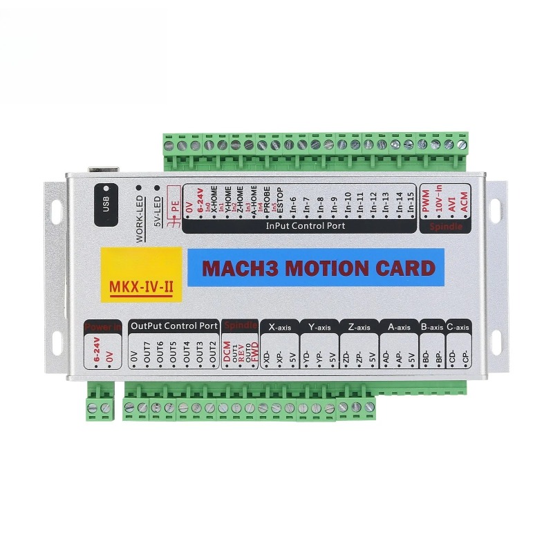 MK4-IV 4축 USB 모션 카드 2MHz Mach3 - Breakout Board Mach3 리뷰 및 가격