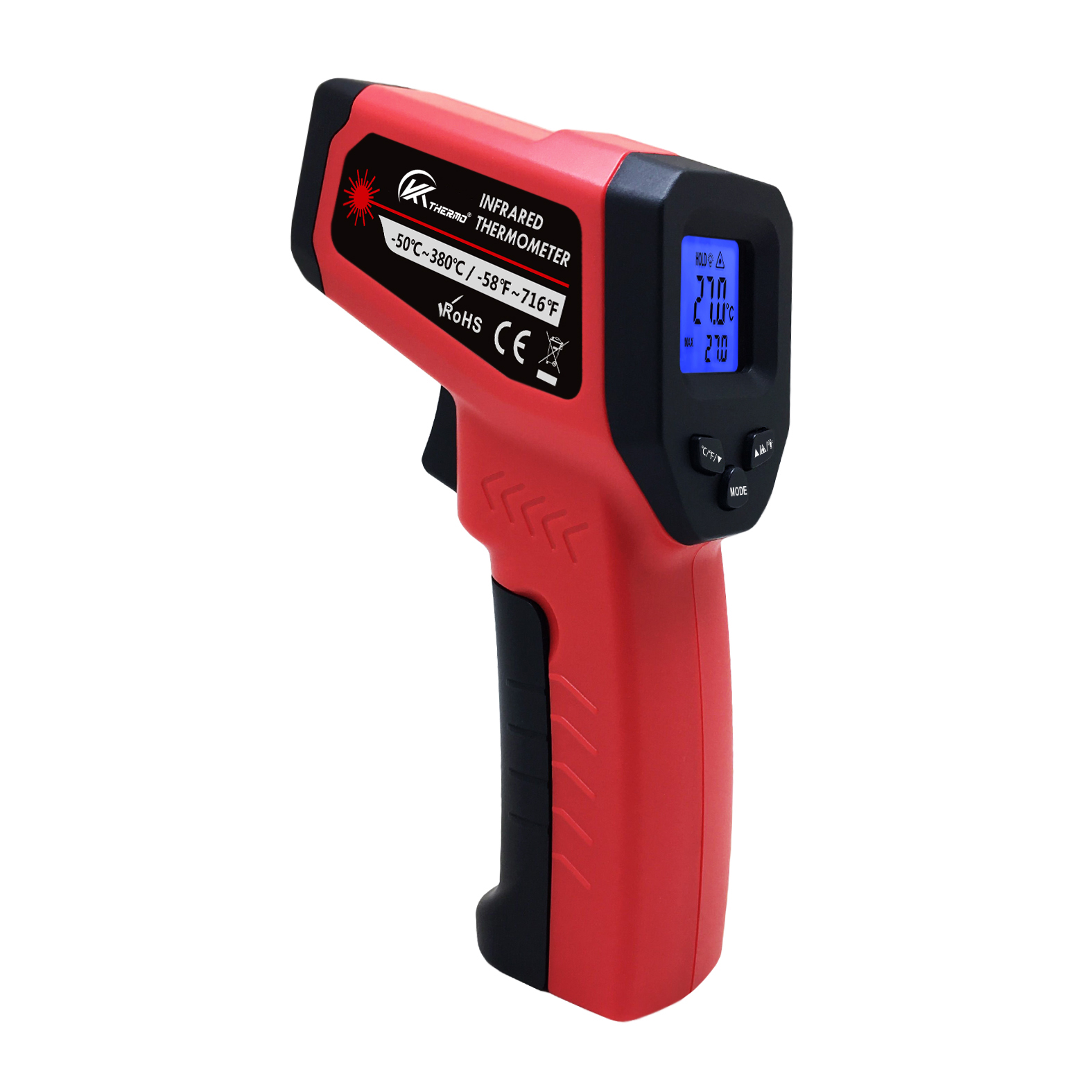 LCD 산업용 전자 온도계 비접촉-50 ~ 600 °C - Industrial Laser Temperature Gun 리뷰 및 가격