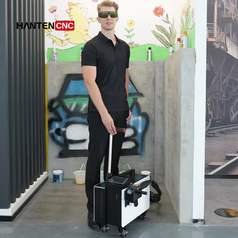 휴대용 펄스 광섬유 300W 레이저 클리닝 머신 금속, - Industrial Laser Cleaning Machine 리뷰 및 가격