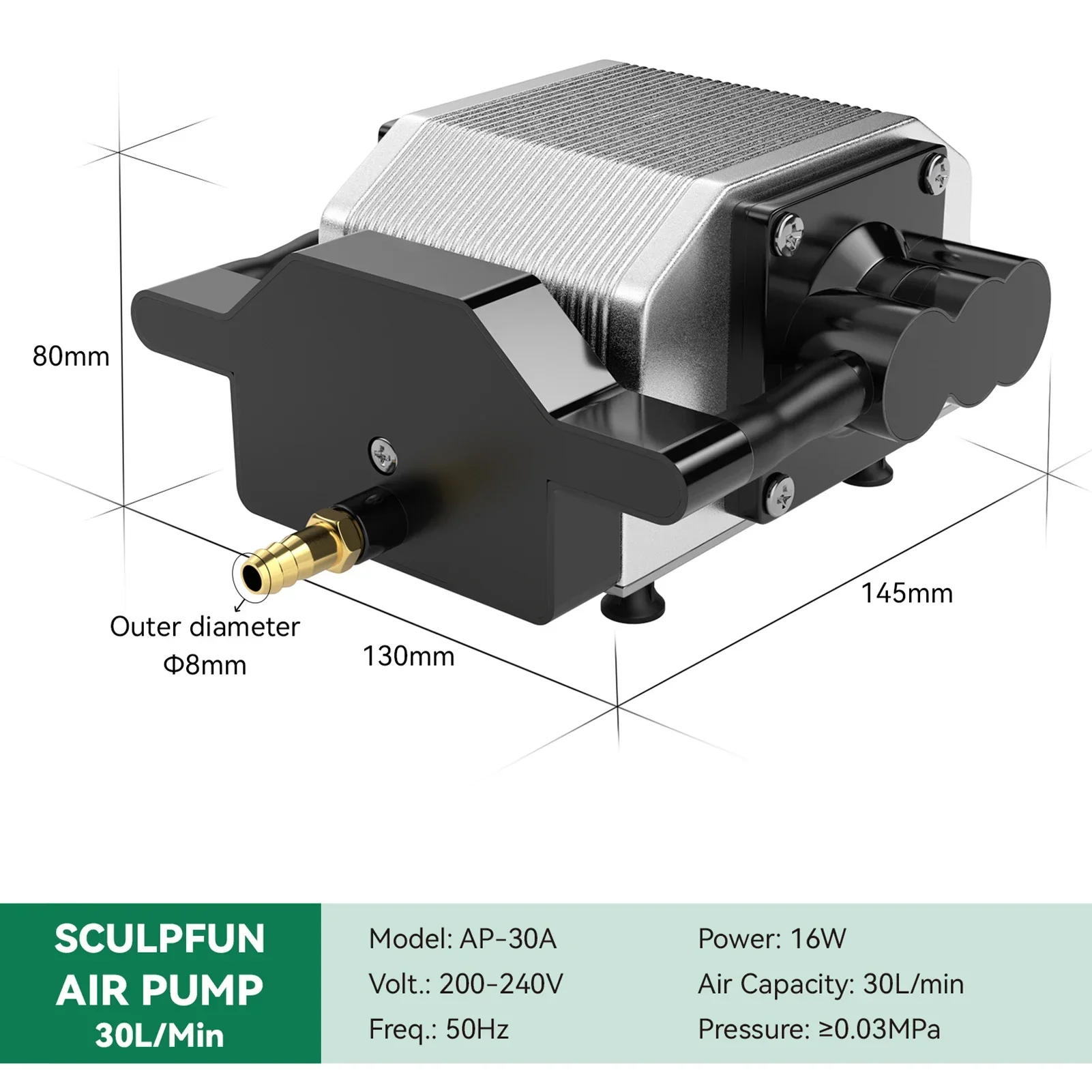 30L/Min 레이저 에어 어시스트 펌프 S10 레이저 - Air Assist Pump Laser 리뷰 및 가격