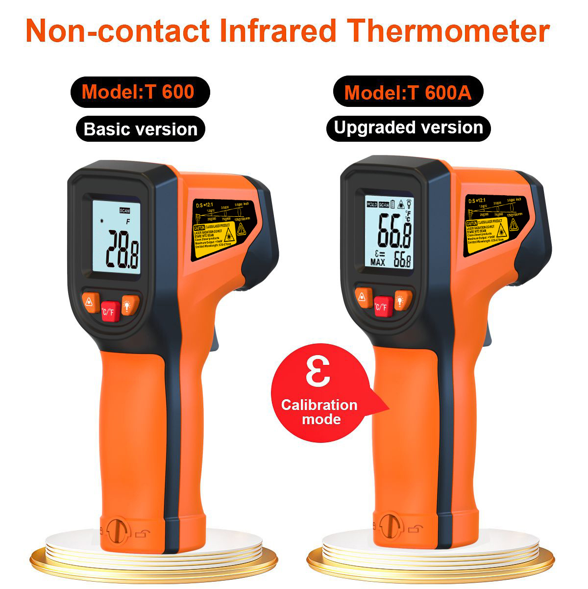 T600 T600A 디지털 적외선 온도계 (-50~)  - Industrial Laser Temperature Gun 리뷰 및 가격