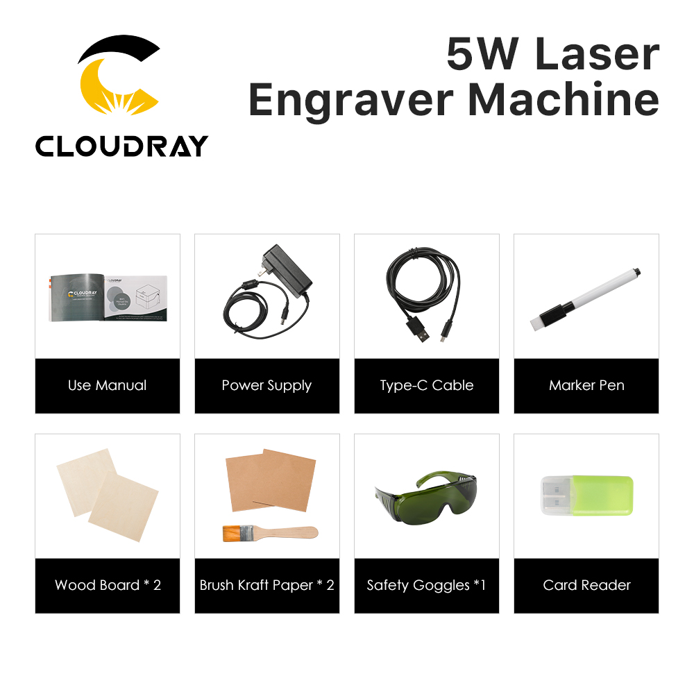 클라우드레이 레이저 조각기 BM1 마크 프린터 커터 목 - Industrial Laser Equipment 리뷰 및 가격