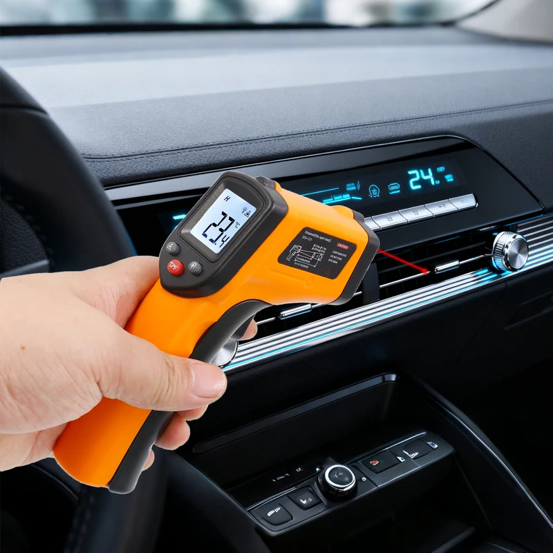휴대용 적외선 온도계 비접촉식 레이저 열 감지기 산업용 - Industrial Laser Temperature Gun 리뷰 및 가격