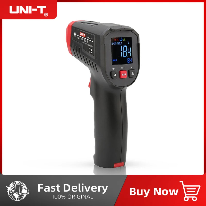 UNI-T 디지털 온도계 비접촉 산업용 적외선 레이저  - Industrial Laser Temperature Gun 리뷰 및 가격