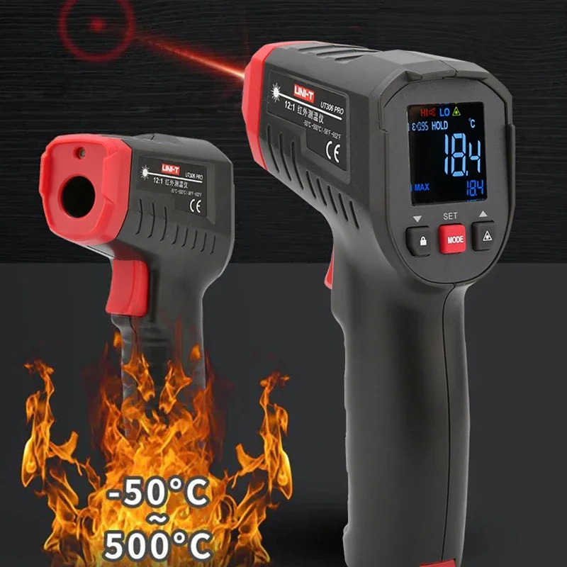 UNI-T 디지털 온도계 비접촉 산업용 적외선 레이저  - Industrial Laser Temperature Gun 리뷰 및 가격