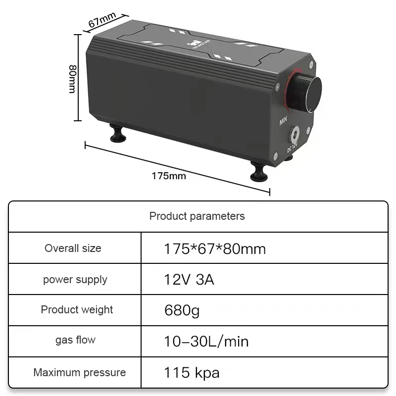 레이저 커터 및 조각기용 에어 어시스트 컴프레서, AC - Air Assist Pump Laser 리뷰 및 가격